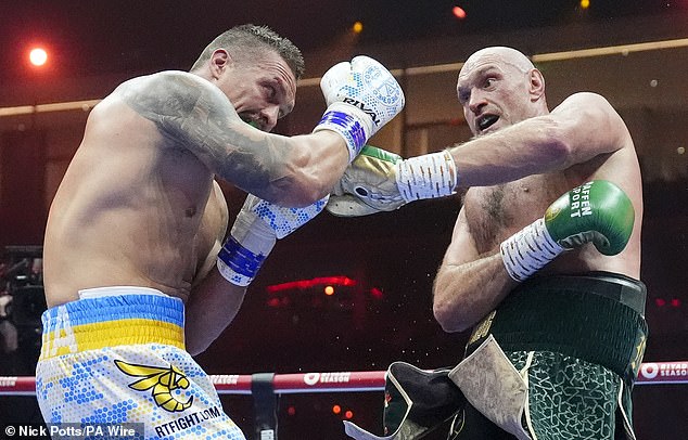 As a result, Usyk will not be allowed to put his cross into the ring during Saturday's rematch