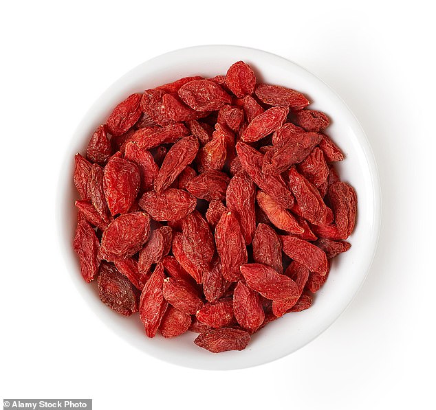 Goji berries are often described as a superfood because they are rich in antioxidants that strengthen the immune system