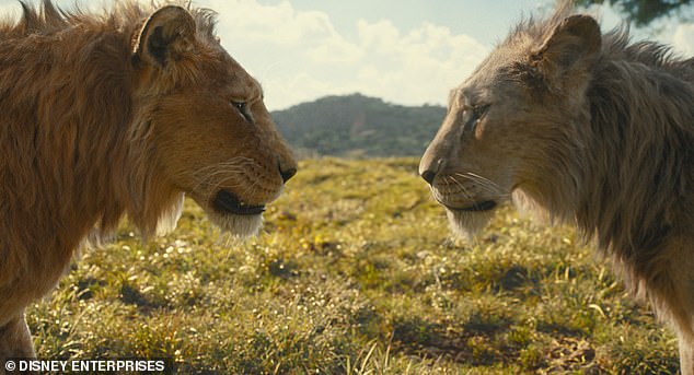 Aaron Pierre and Kelvin Harrison Jr are great as the voices of adoptive brothers Mufasa and Taka