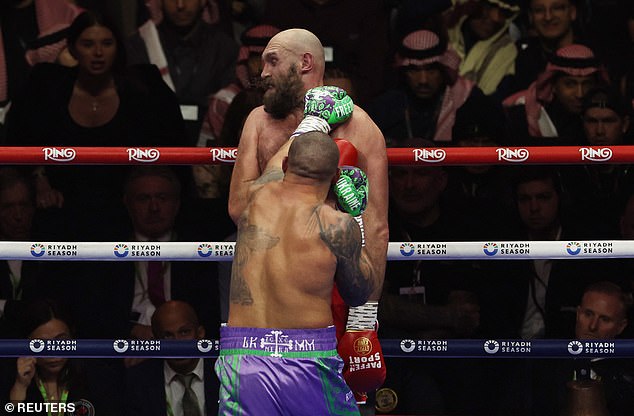 Fury made a valiant effort but was knocked out for the second time in seven months