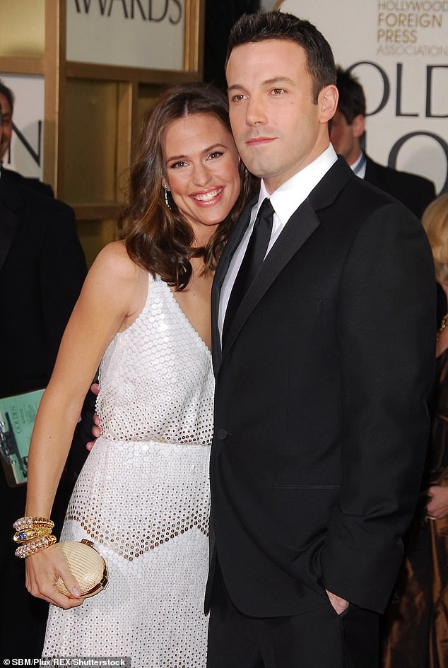 Jennifer and Ben married in 2005 and separated in 2015, but have maintained a famously amicable co-parenting relationship since their divorce; pictured at the 2007 Golden Globes