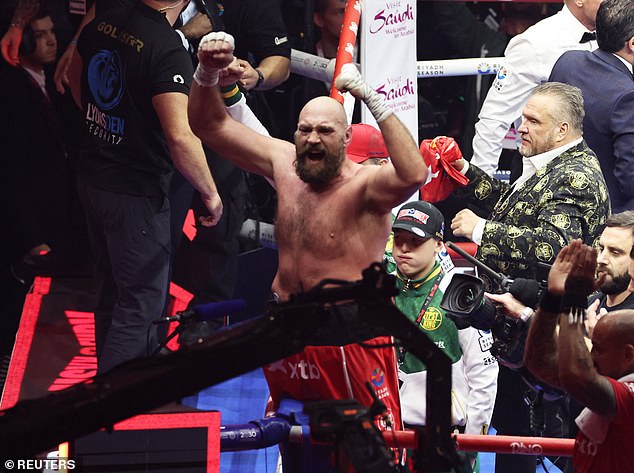 In the immediate aftermath of the clash, Fury thought he was the winner 'by three rounds'