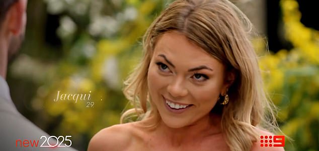 Kiwi bride Jacqui Burfoot is then seen laughing with joy and telling the cameras she feels like she's hit the jackpot