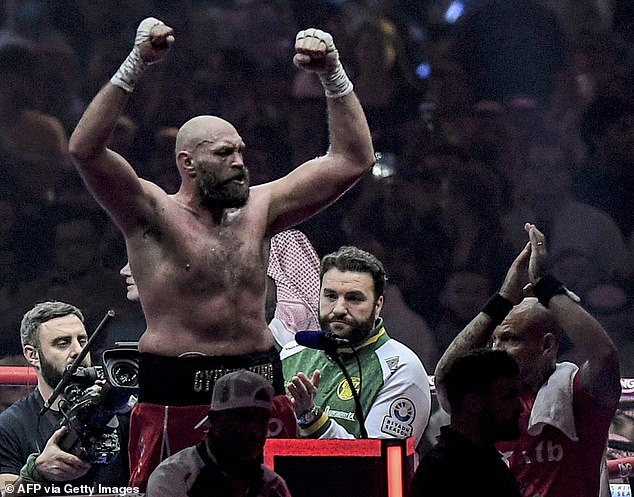 Fury's post-fight celebrations were purely theatrical, James explained to BetUK