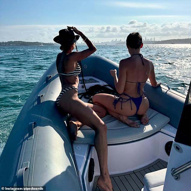 1734860495 45 Pip Edwards flaunts her underboob as she lounges on yacht