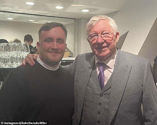 The Man United super fan has had the chance to meet legendary manager Sir Alex Ferguson