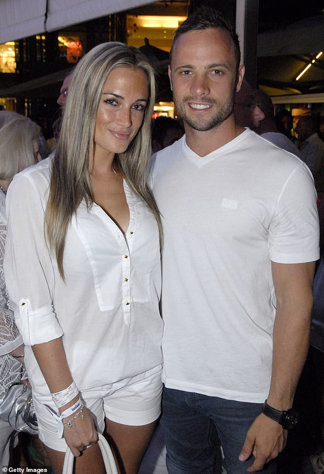 Pistorius never confessed to killing Reeva. Pictured in 2012 with Reeva whom he shot dead