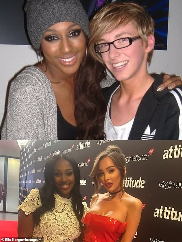 Also with Alexandra Burke, which she recreated at the Attitude Awards earlier this month