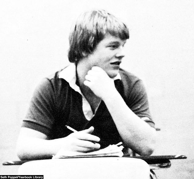 The actor in question is Philip Seymour Hoffman, who is depicted in the yearbook of Fairport High School in Fairport, New York in 1985, his senior year.