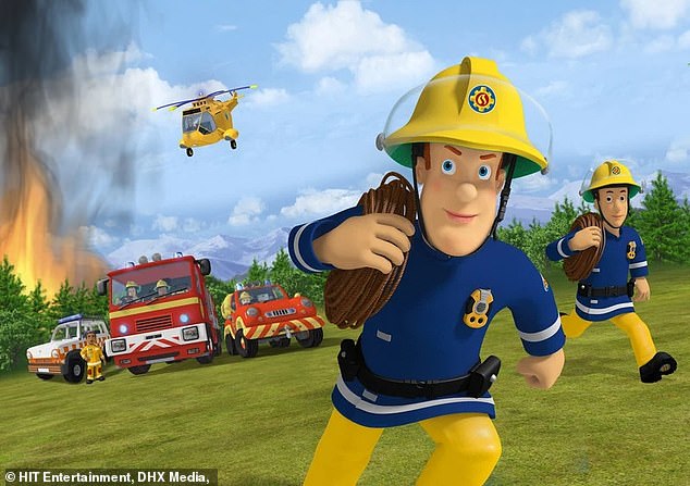 Fireman Sam in the photo