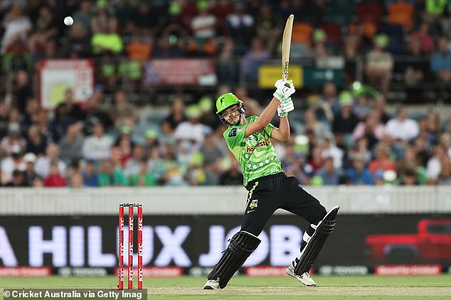 Konstas has enjoyed excellent form recently in the run-up to his selection, but was dismissed for a duck during Sunday's BBL match against the Sixers.