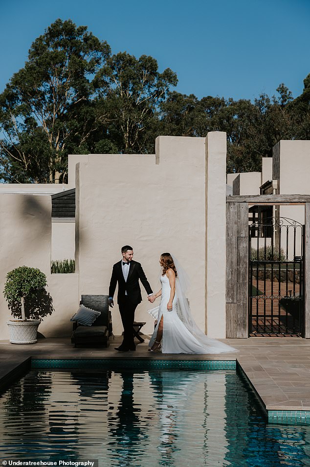 'No matter how many weddings you photograph, every wedding is different, whether it's the light, the attitude of the people, the atmosphere, the space you have to work with... so the first thing that counts is experience,' as Mr. Perkins explained (photo is one of the recent weddings he captured)