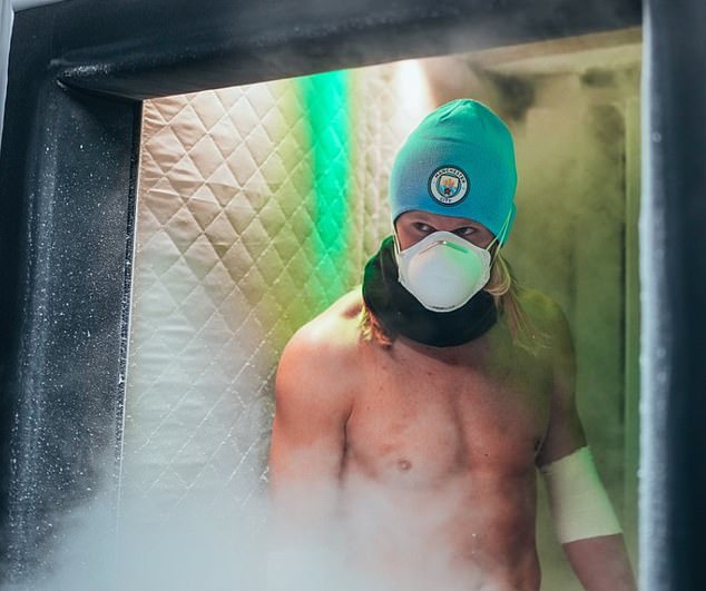 Other treatments include cryotherapy, a favorite of Manchester City striker Erling Haaland