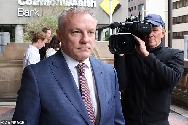 Kent (pictured outside court in May last year) has reportedly settled his unfair dismissal claim against News Corp