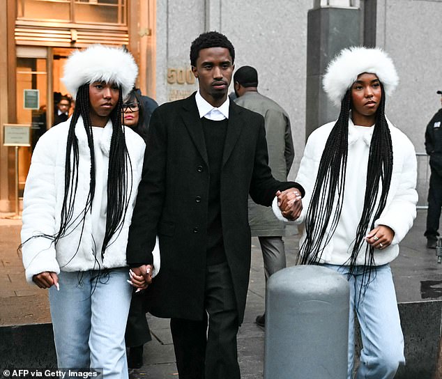 He has denied all allegations, and his children have continued to support him and steadfastly believe in his innocence; pictured in November in New York City