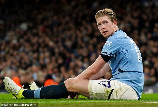 There are other problems for City: Kevin De Bruyne's brilliance can no longer be relied on