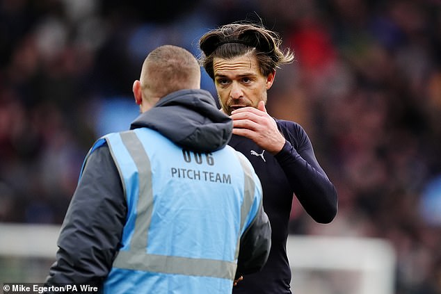 He spoke to the stewards after the final whistle after being attacked by fans throughout