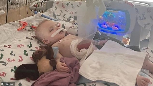 Kennedy Mitchell underwent five operations after accidentally swallowing a water bead. A Change.org petition to ban the children's toys has attracted more than 40,650 signatures