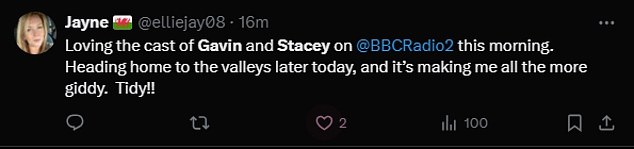 1734948635 888 Gavin and Stacey fans brand the casts BBC Radio 2