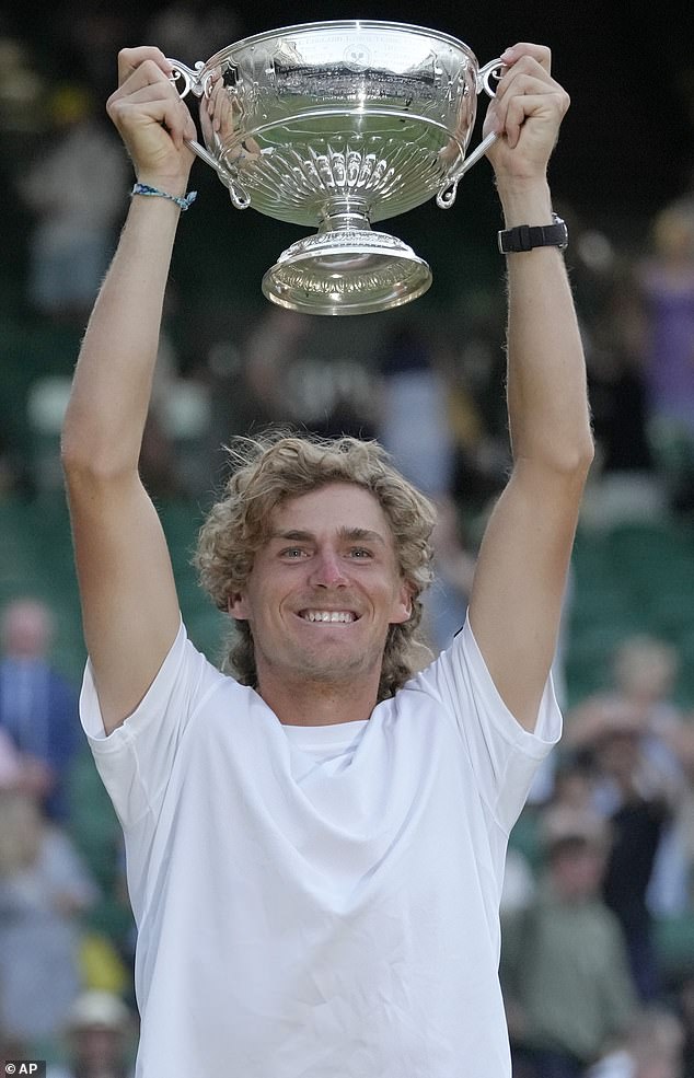 The Australian won the men's doubles at WImbledon in 2022 before winning the US Open earlier this year