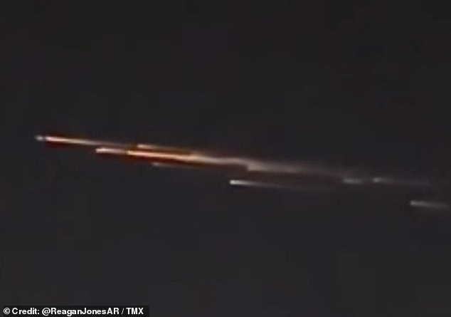 Thousands of residents in the southeastern US saw a beam of orange light travel over their homes as the satellite broke apart and began its tumultuous return to Earth. Many locals thought they had witnessed a meteor shower, but scientists say that is not the case