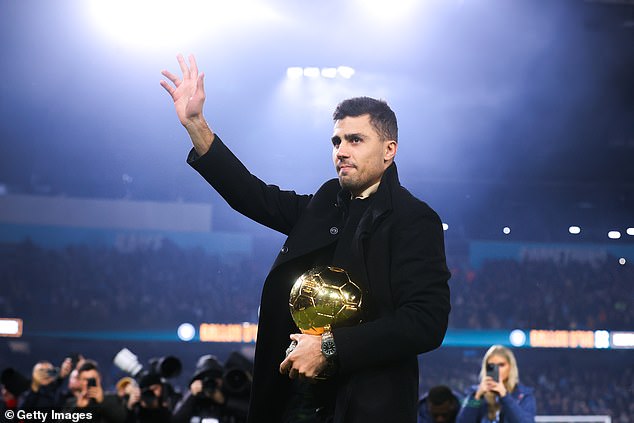 A record 100 million votes were cast to determine the world's best players at the awards ceremony, with Ballon d'Or winner Rodri in the fray