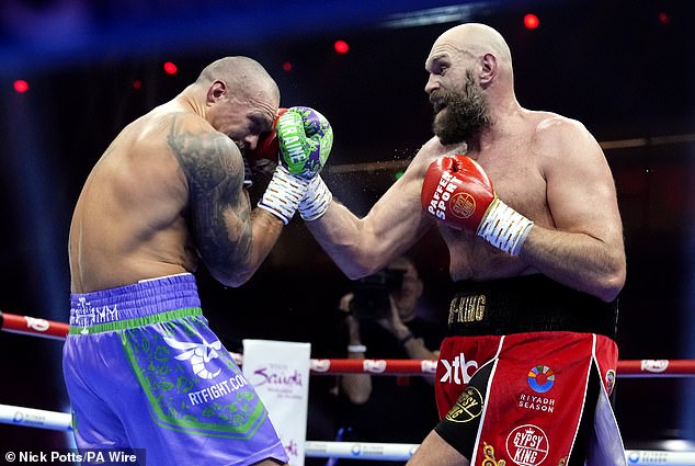 Fury insisted he felt he won the fight by 'three rounds' despite the unanimous decision