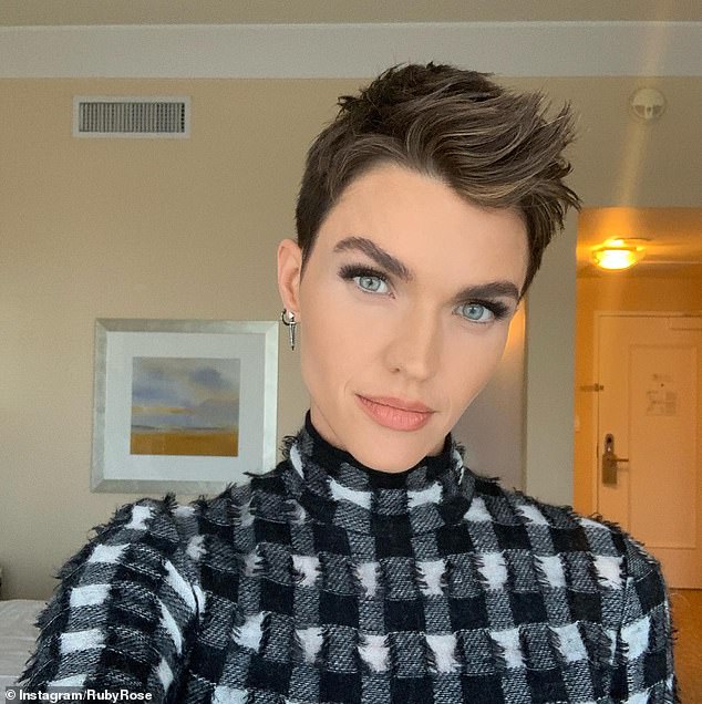 The Melbourne native, whose real name is Ruby Rose Langenheim, started her showbiz career as a model, DJ and TV presenter for MTV Australia