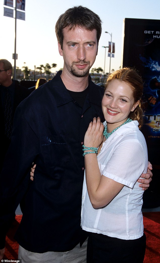 Tom is seen with now ex-wife Drew in Los Angeles in June 2000