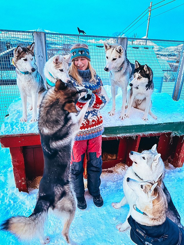 Ida-Helene has ten dogs in her care, each with their own tasks along the way