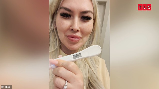 Fans watched the moment Tigerlily learned of her pregnancy after returning from visiting Adnan in Turkey to conceive their child