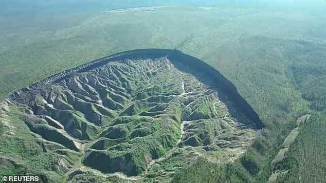 Yana was preserved in the permafrost in the Batagai megaslump (photo in June 2023) - a rapidly expanding thermokarst depression in the Yakutia region of Russia. The giant hole in the shape of a tadpole is 100 meters deep, about 1000 meters long and 700 meters wide.