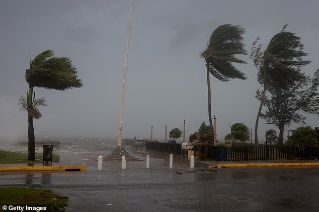 Another of Baba's big predictions was environmental collapse, and 2024 certainly delivered on that front. Pictured: Hurricane Beryl in Jamaica in July