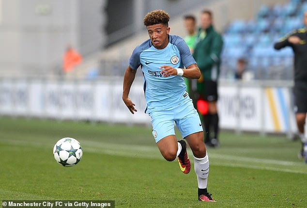 Sancho was once one of the jewels of City's youth academy and is now on loan from Manchester United to Chelsea