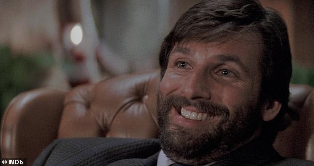 He is 68-year-old actor Hart Bochner, best known for playing the scuzzy Harry Ellis in Die Hard (pictured), opposite star Bruce Willis