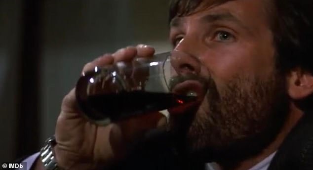 In Die Hard, his coke-snorting character has an unfortunate encounter with terrorists when he tries to negotiate with them; still form Die Hard