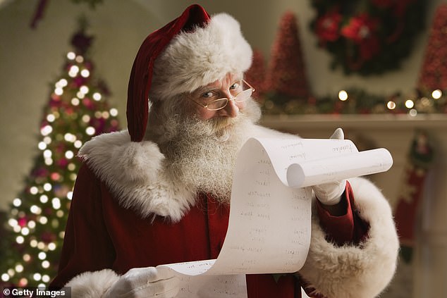 The predilection, called 'Santaphilia', applies to people who are sexually aroused by Santa Claus (stock image)