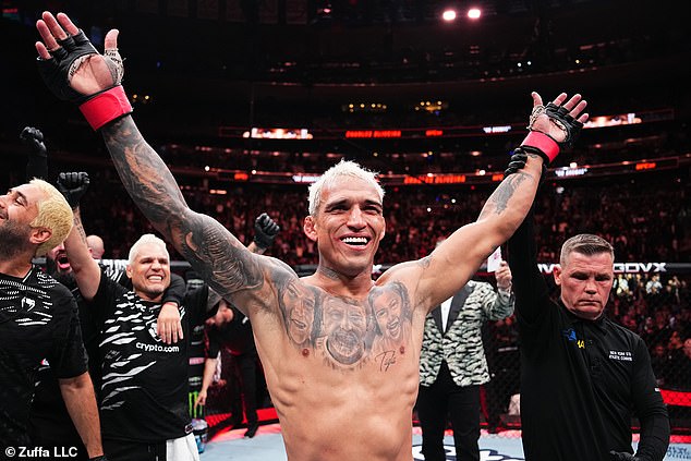 The Brazilian is a teammate of Charles Oliveira, who knocked out Michael Chandler last month