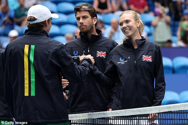 Australia and Great Britain faced each other at the United Cup in 2024, but De Minaur and Boulter did not face each other in the mixed doubles