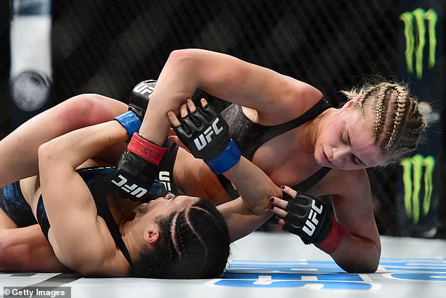 VanZant fought in the UFC for six years before being released by the organization in 2020