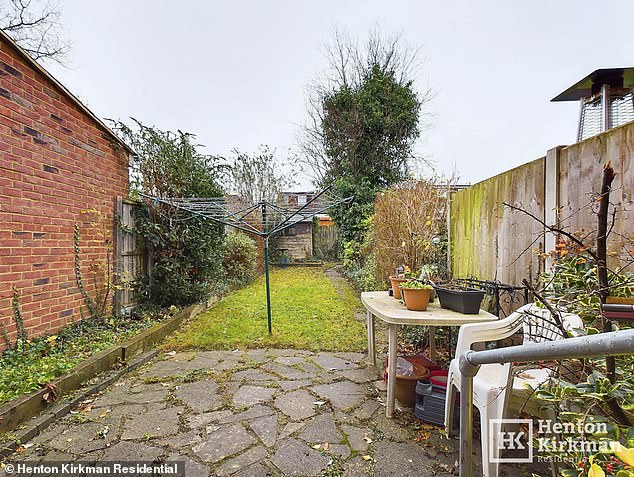 Space: The house in Billericay comes with a 14 meter south-east facing garden