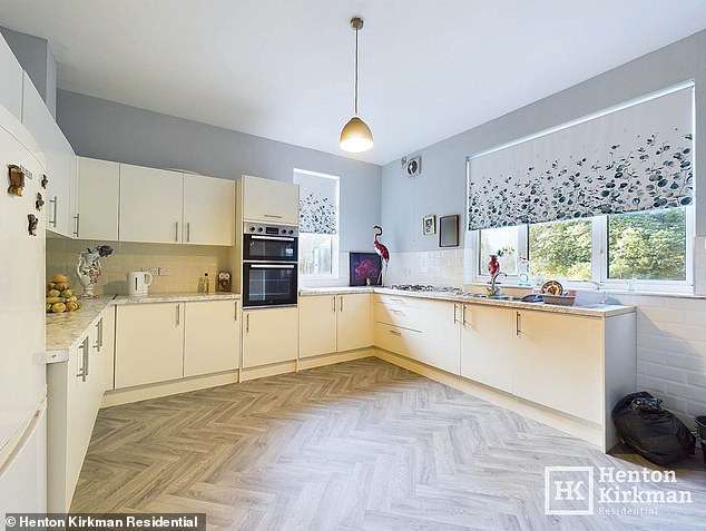 Space: The house for sale for £675,000 in Billericay is bursting with light