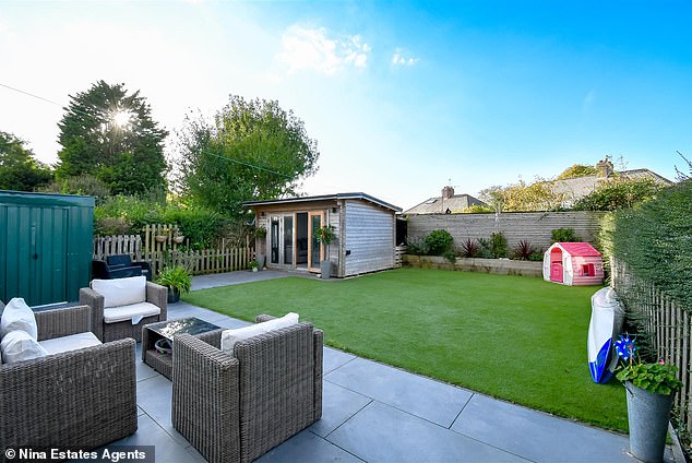 Home Office: There is a useful home office and summer house with underfloor heating