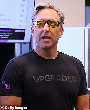 Biohacker Dave Asprey, pictured, revealed his meal choice for Christmas Day