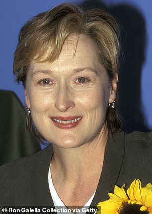 At age 47, lines were visible around her mouth and eyes that were not there before she turned 44. (She is pictured in New York in October 1996)