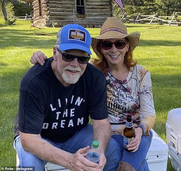 The Reba actress and Rex first crossed paths in 1991 when they were on the set of the film The Gambler Returns: The Luck Of The Draw.