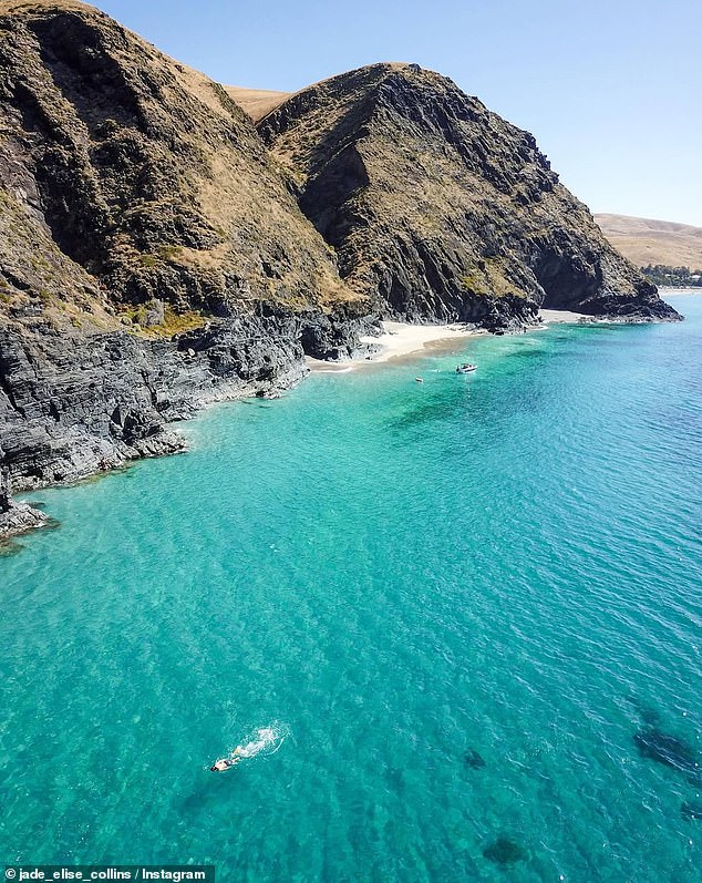 The incredible beach is a hotspot for snorkeling, diving and kayaking, with coral reefs beneath the surface waiting to be explored