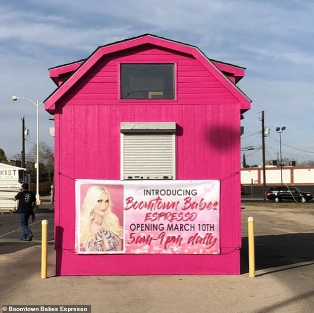 Gray expanded Boomtown Babes to Texas in 2018, opening her first booth (pictured) in Odessa, a place where she says 