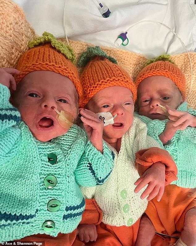 Doctors repeatedly advised Ms. Page to abort one of the identical triplets, fearing they would lose all three babies