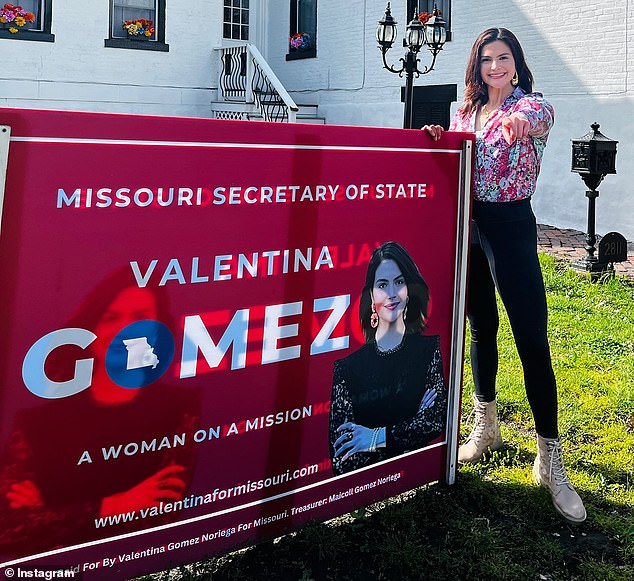 Gomez ran earlier this year to become Missouri's Republican nominee for secretary of state, but lost after coming in sixth in the eight-way primary.